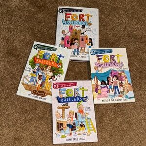 Fort Builders Kids Book Set by - full series.Childrens chapter reading.Like new